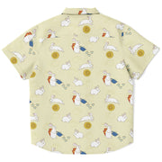 New! Limited Edition Chinese New Year Youth Button Down Shirt (Yellow) - Self Sovereignty