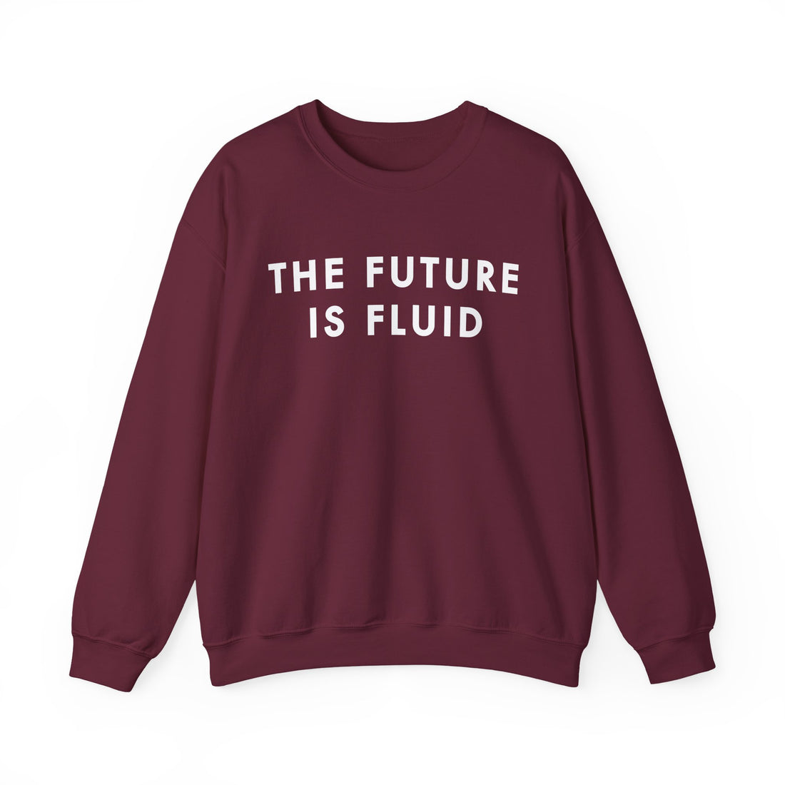 The Future Is Fluid – Crewneck Sweatshirt