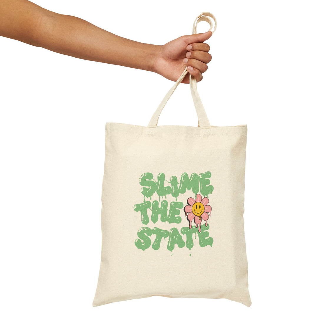 Slime the State — Canvas Tote Bag