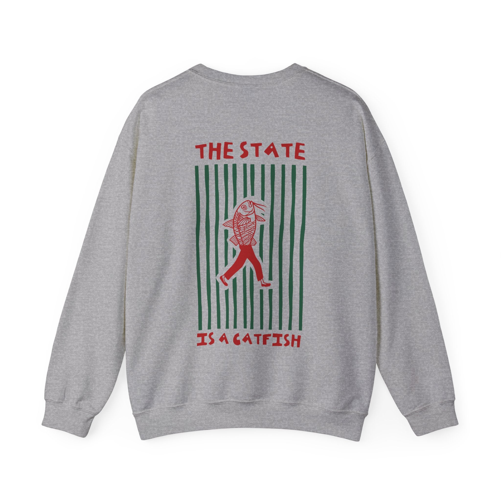 The State is a Catfish — Crewneck Sweatshirt