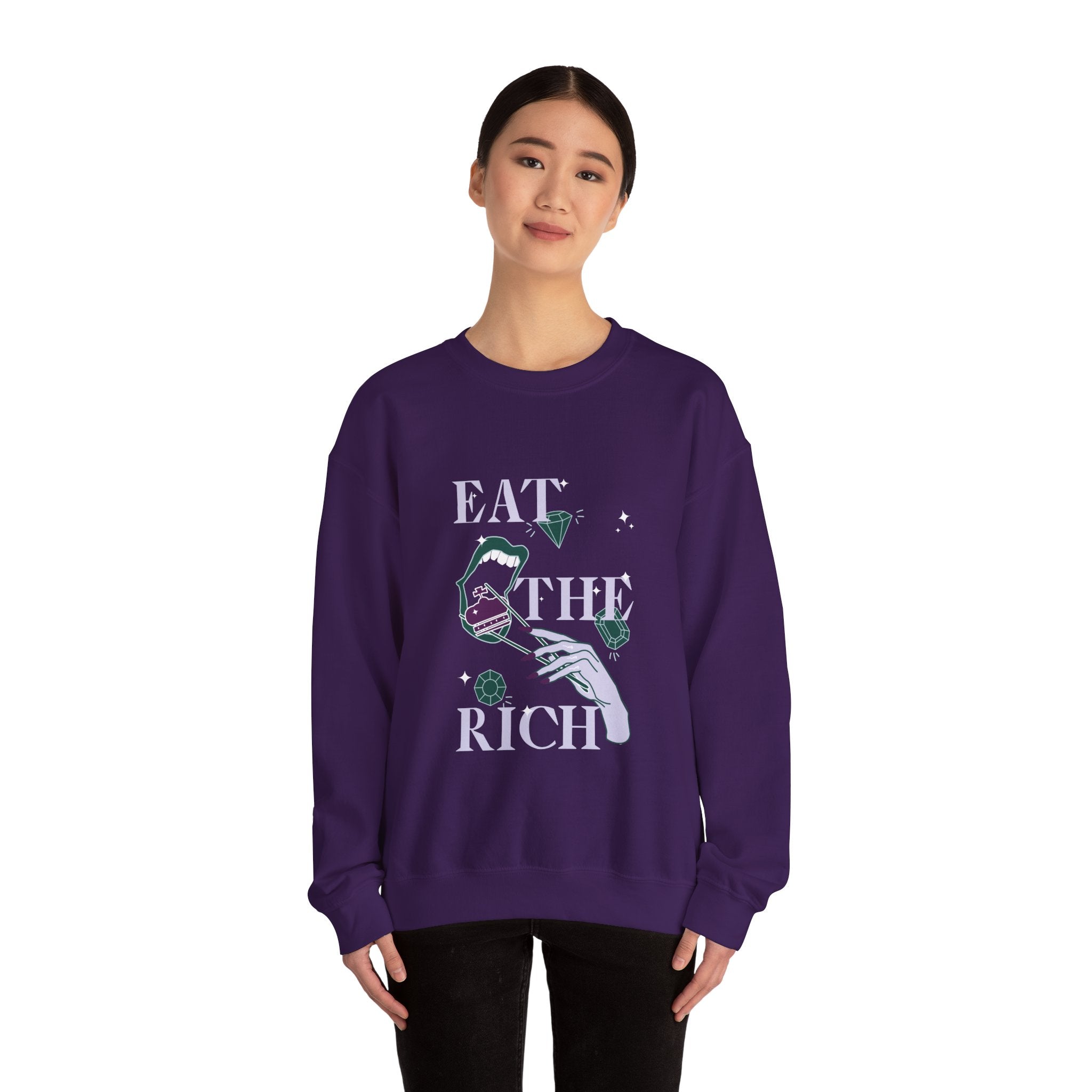 Eat The Rich – Crewneck Sweatshirt