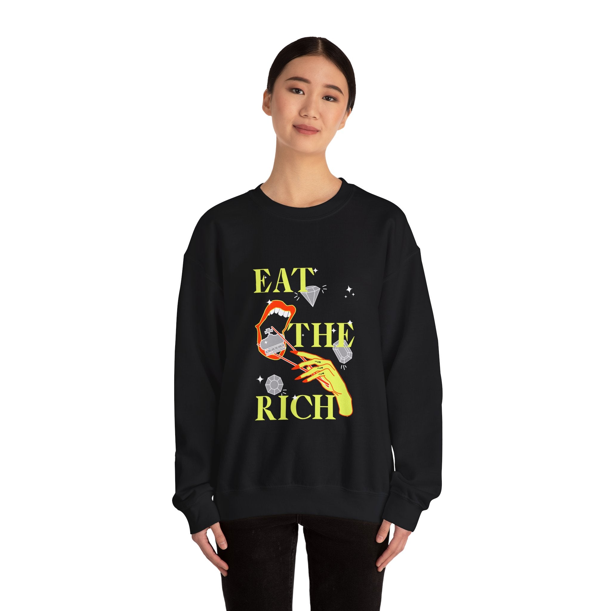 Eat The Rich – Crewneck Sweatshirt
