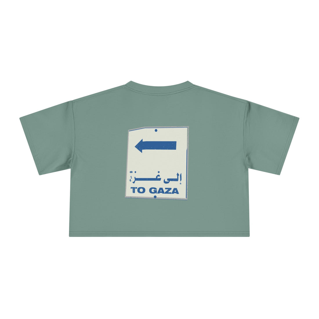 To Gaza — Crop Tee