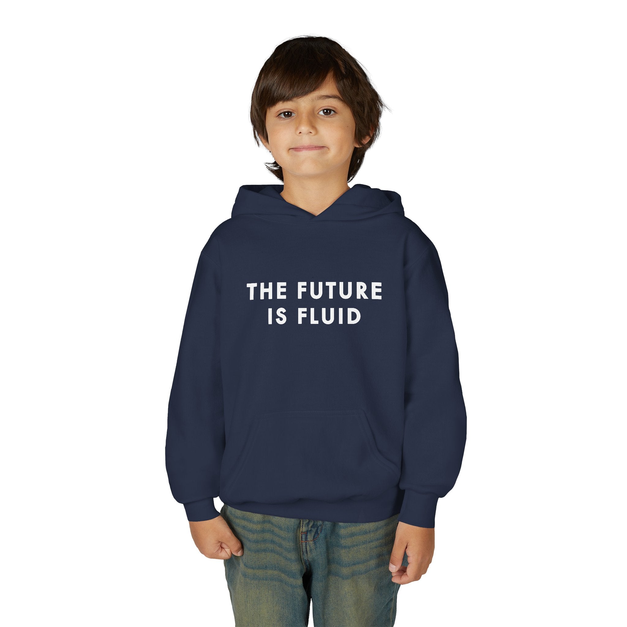 The Future Is Fluid — Youth Hoodie