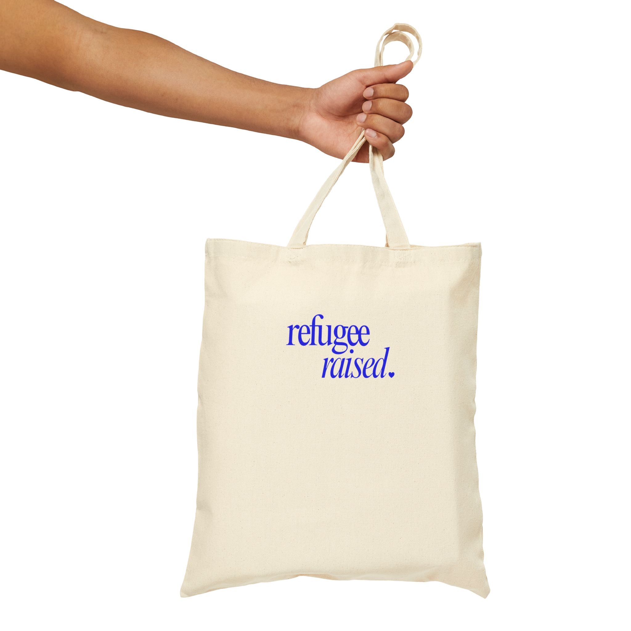 Refugee Raised — Canvas Tote Bag
