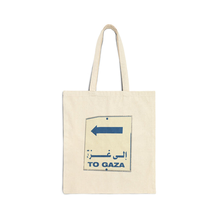 To Gaza — Canvas Tote Bag