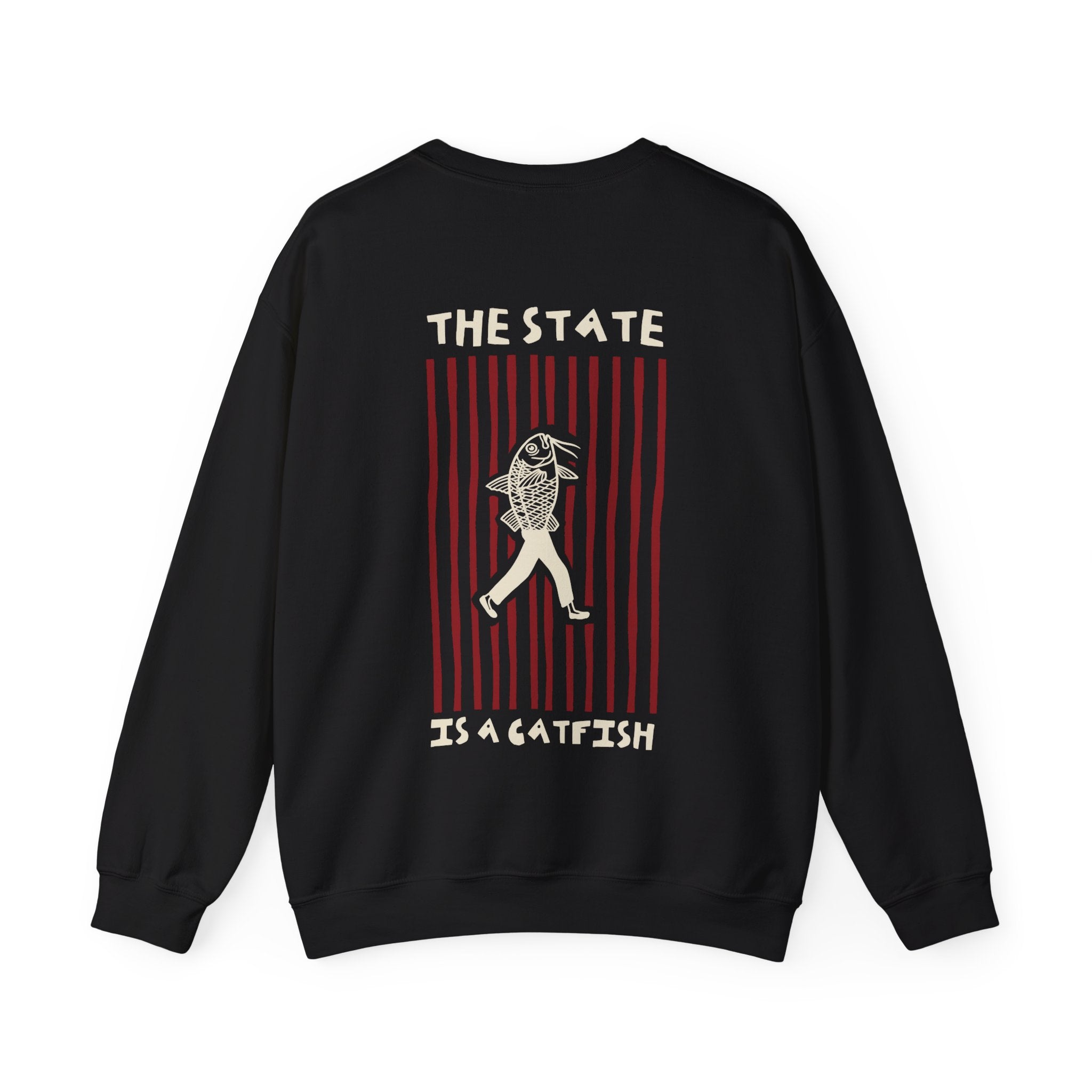 The State is a Catfish — Crewneck Sweatshirt