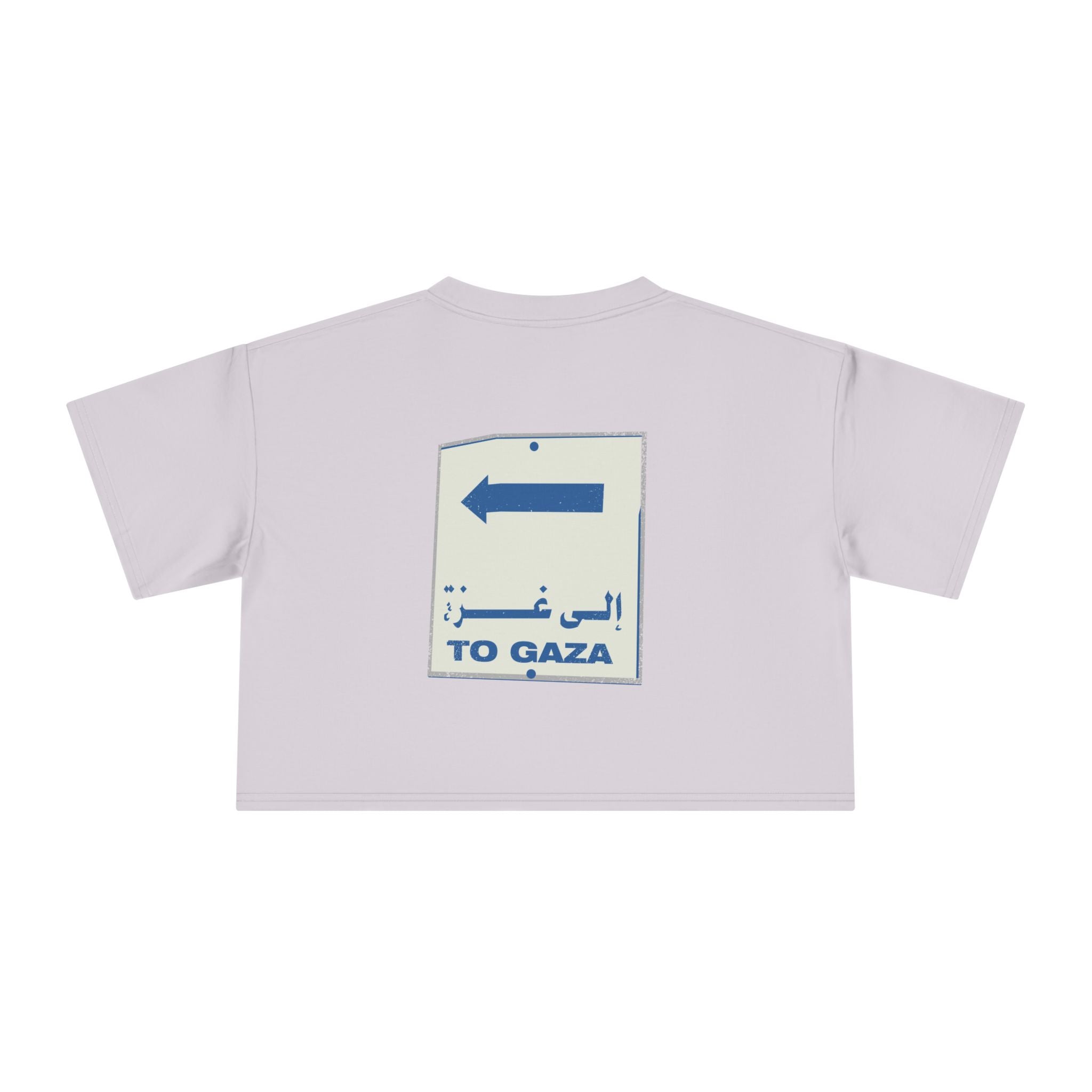 To Gaza — Crop Tee