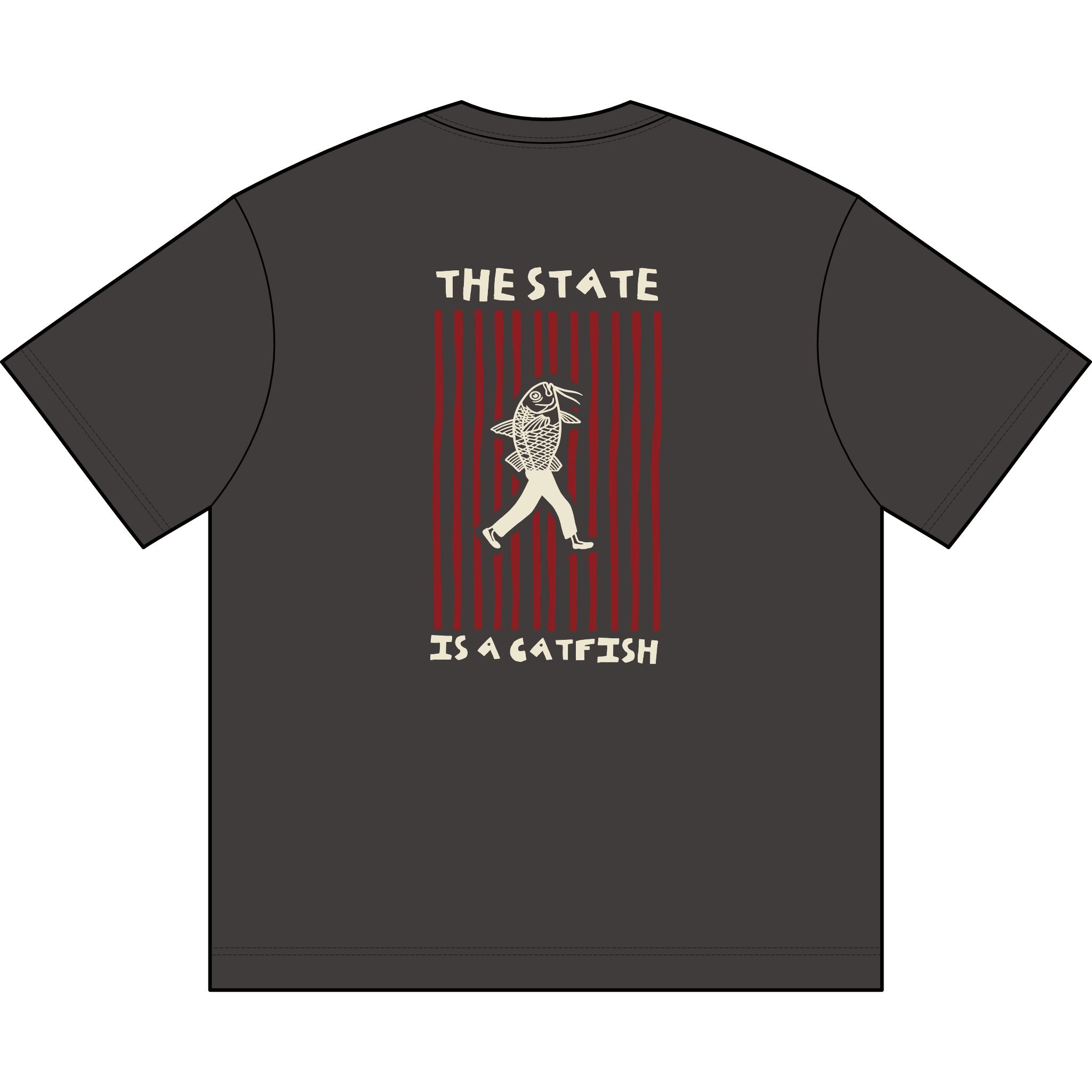 The State is a Catfish — Premium Box Tee