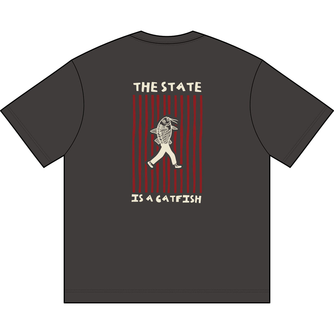 The State is a Catfish — Premium Box Tee