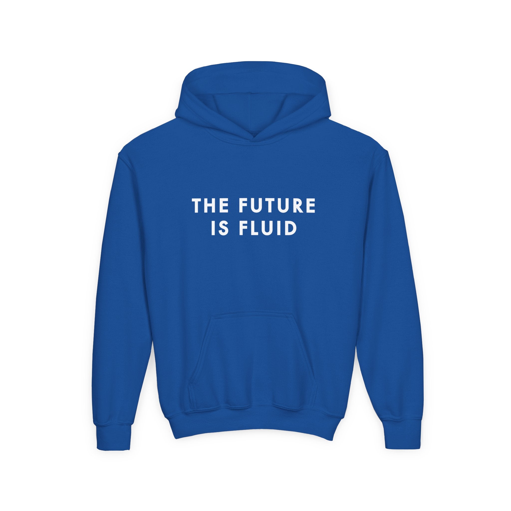 The Future Is Fluid — Youth Hoodie