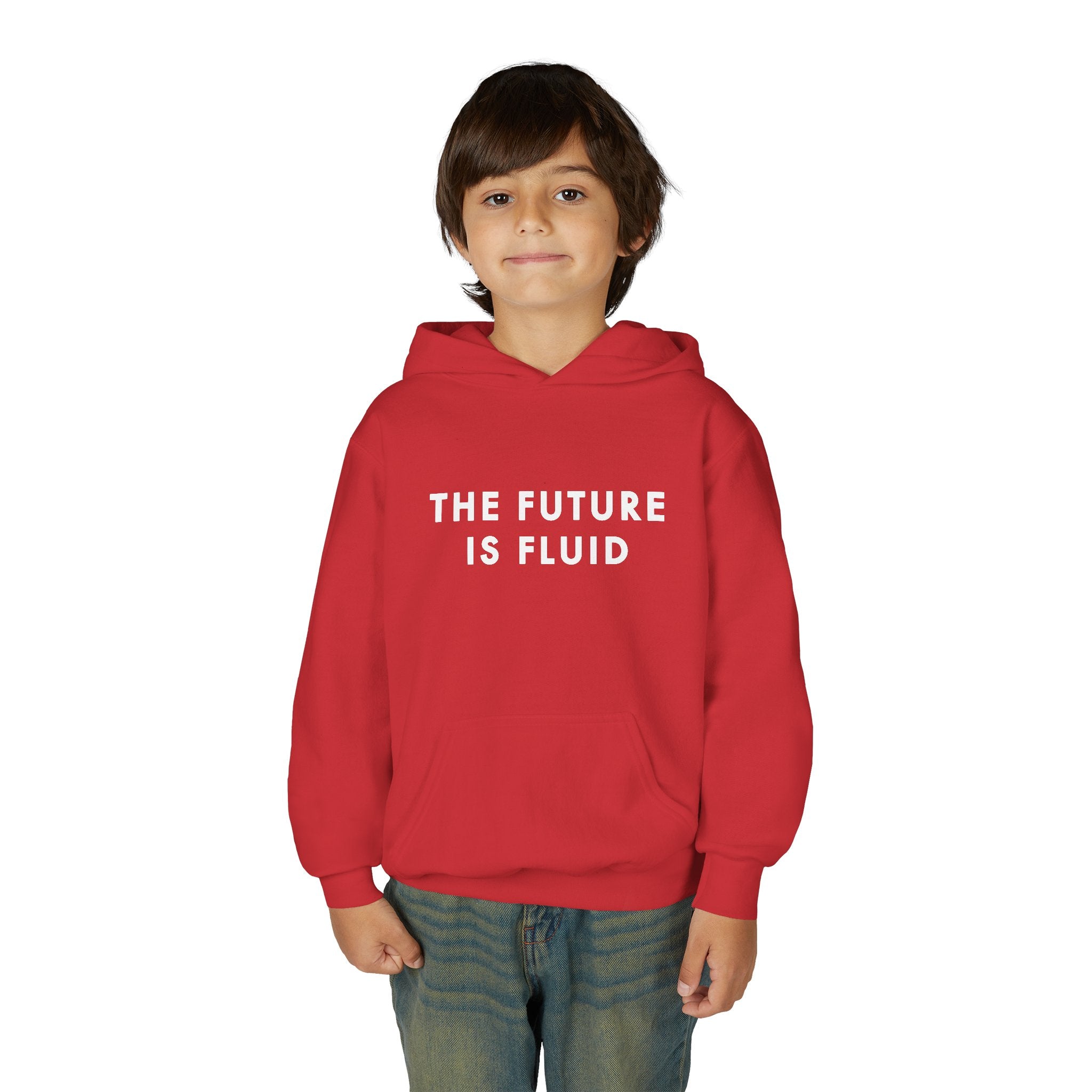 The Future Is Fluid — Kids Hoodie
