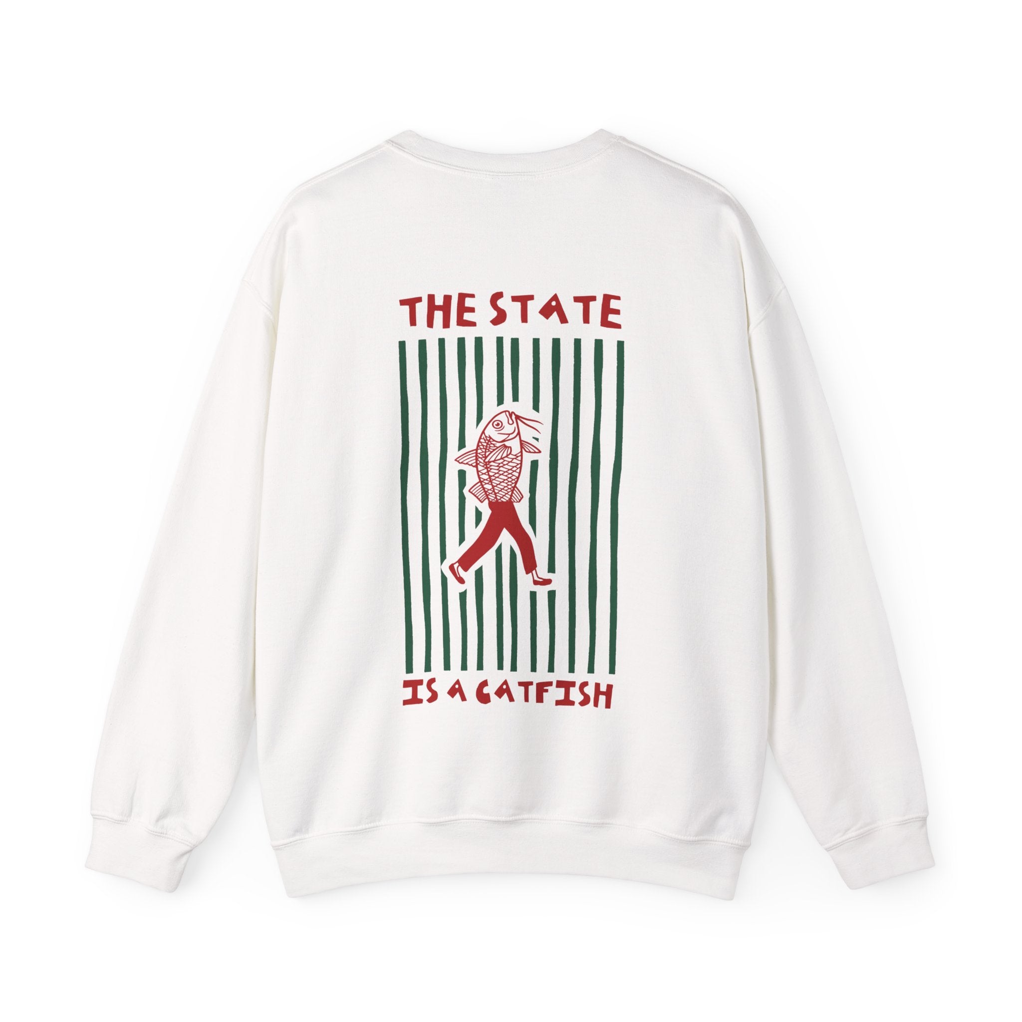 The State is a Catfish — Crewneck Sweatshirt