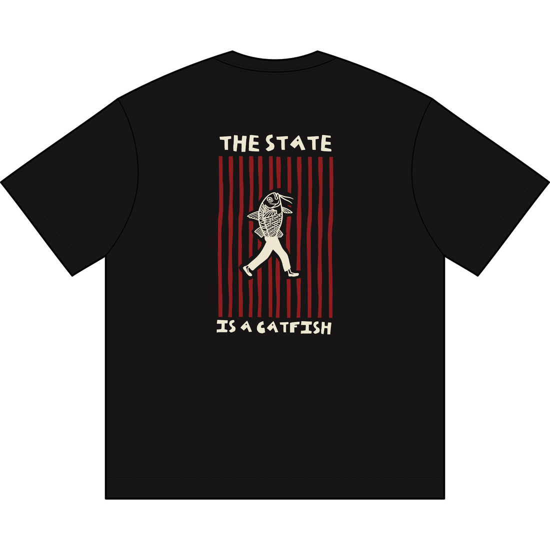 The State is a Catfish — Premium Box Tee