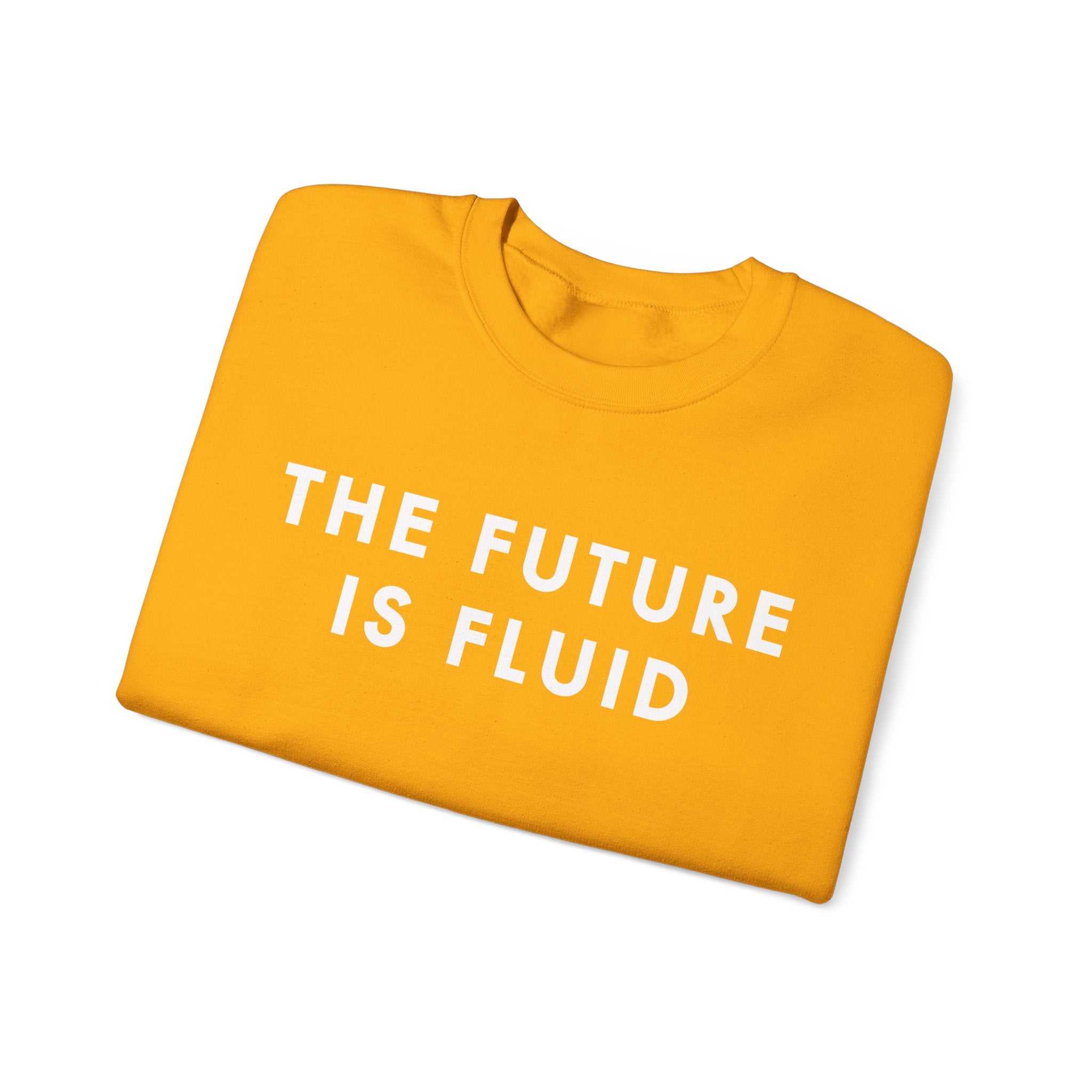 The Future Is Fluid – Crewneck Sweatshirt
