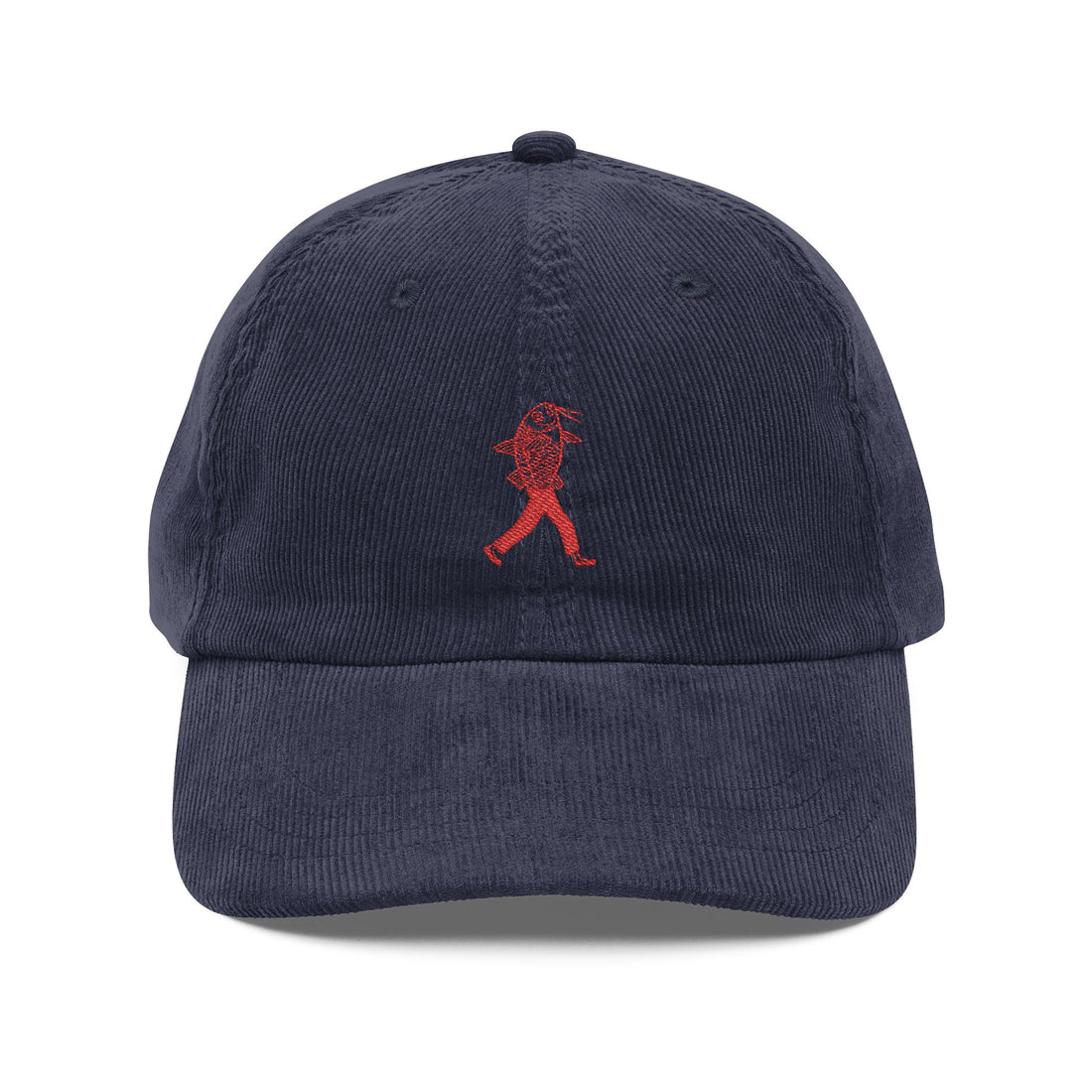 The State is a Catfish - Corduroy Embroidered Cap