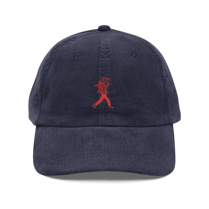 The State is a Catfish - Corduroy Embroidered Cap