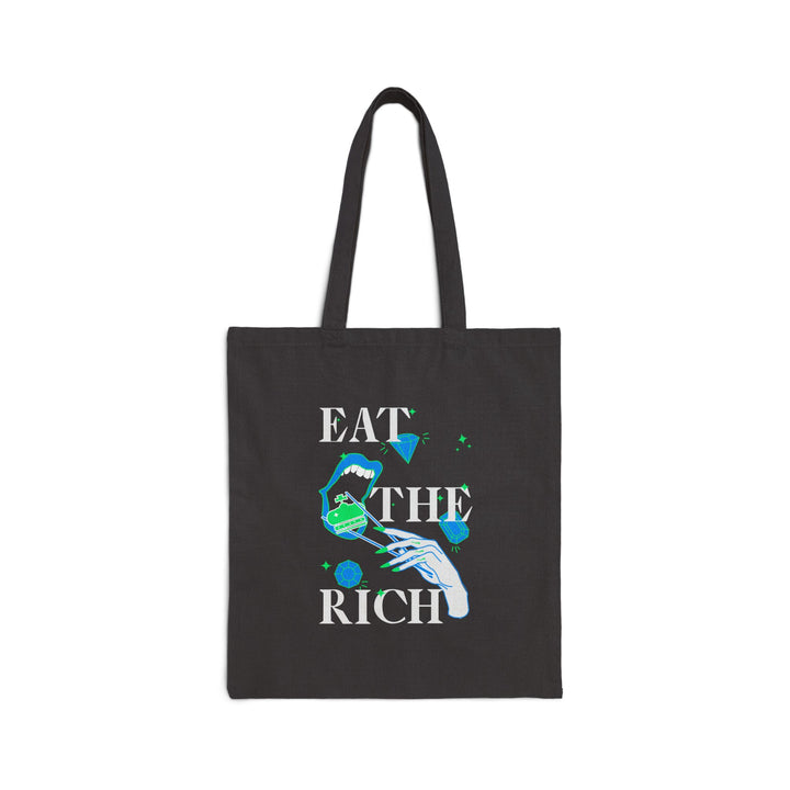 Eat The Rich — Canvas Tote Bag