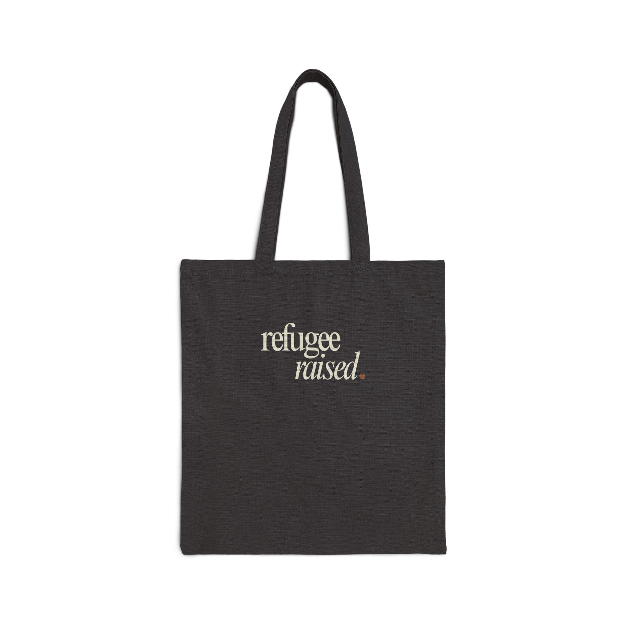Refugee Raised — Canvas Tote Bag