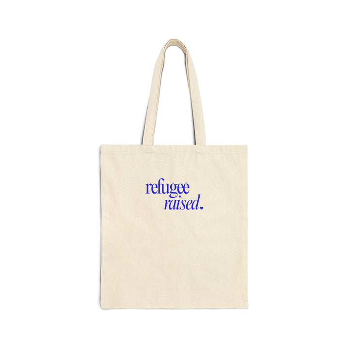 Refugee Raised — Canvas Tote Bag
