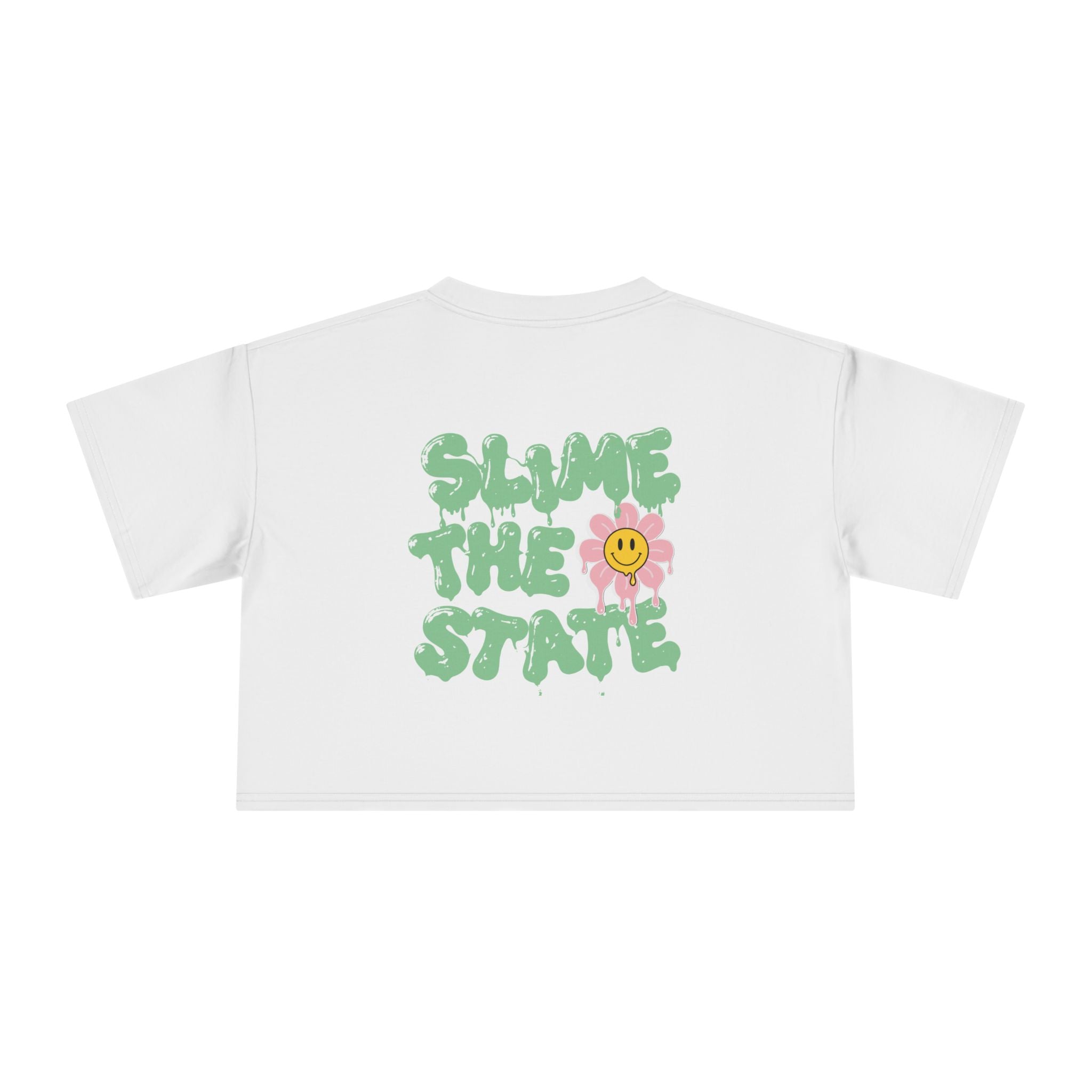 Slime the State — Crop Tee