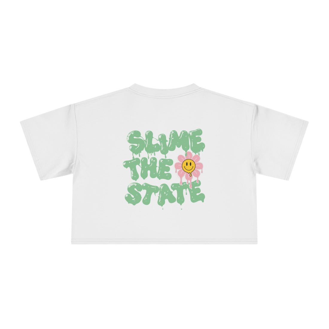 Slime the State — Crop Tee