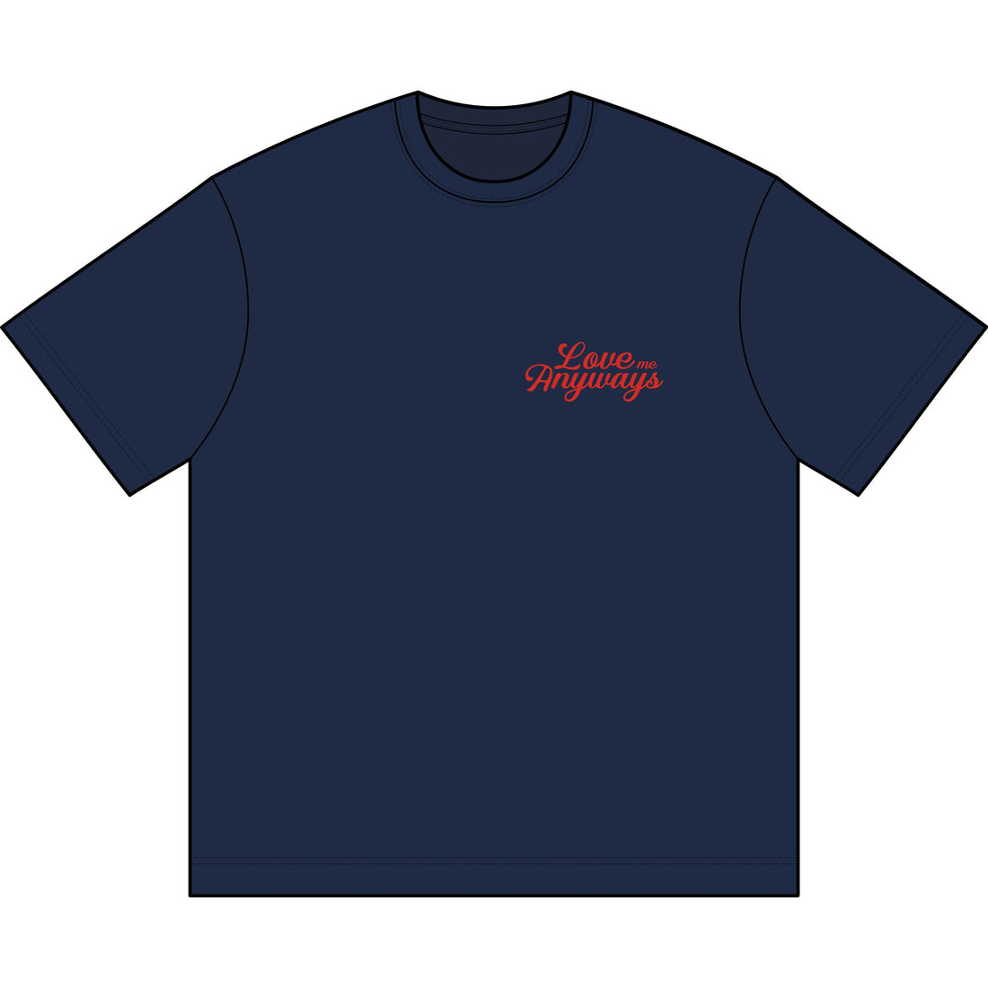 Love Me Anyways — Premium Box Tee