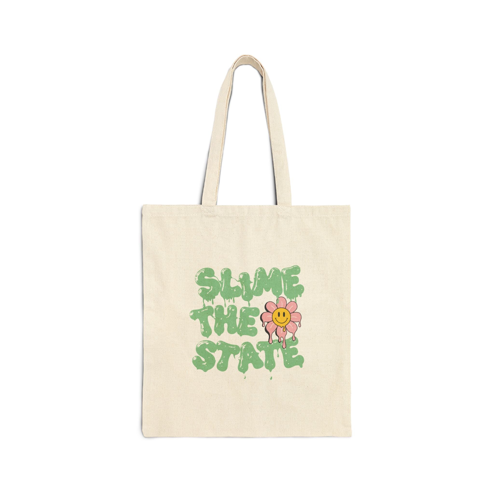 Slime the State — Canvas Tote Bag