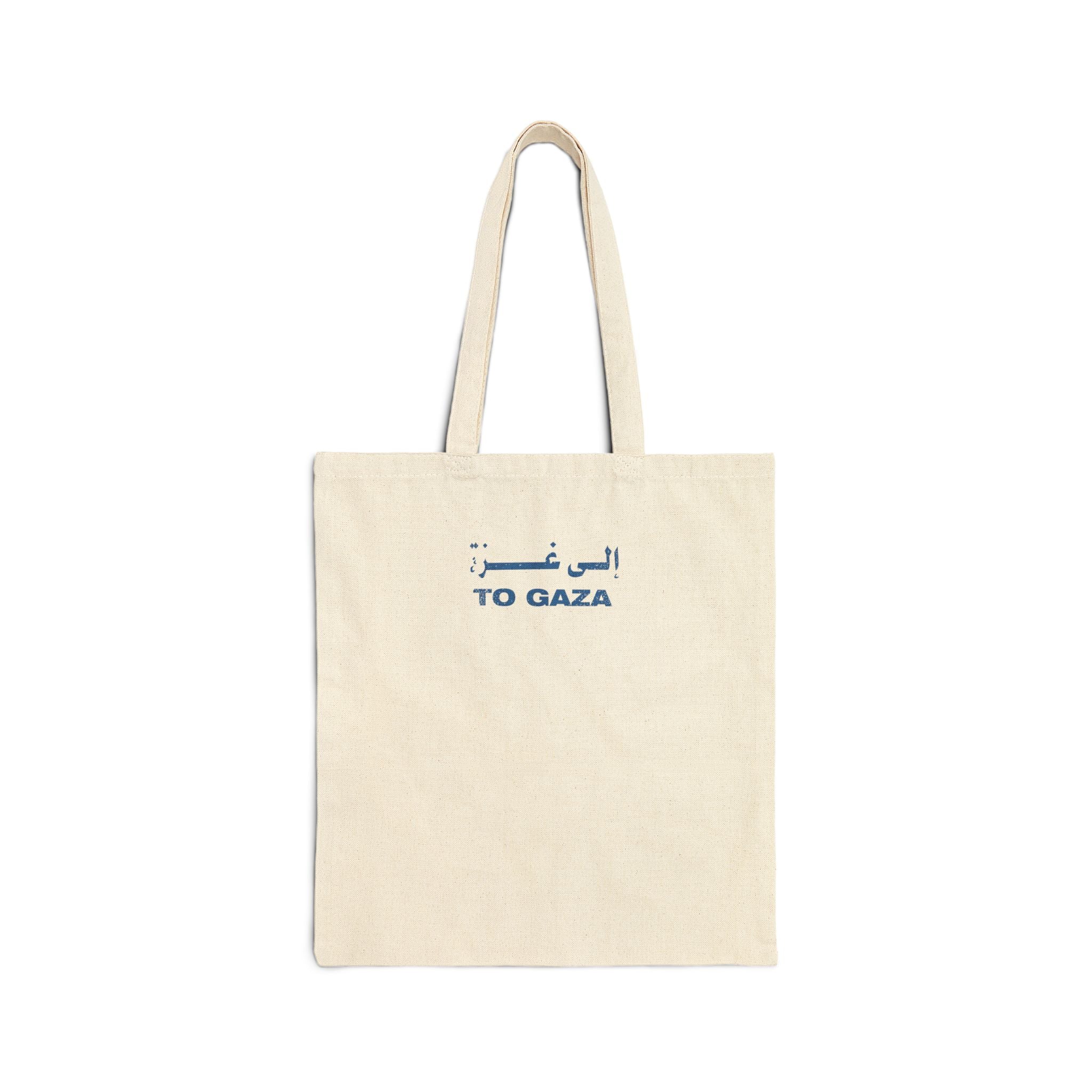 To Gaza — Canvas Tote Bag