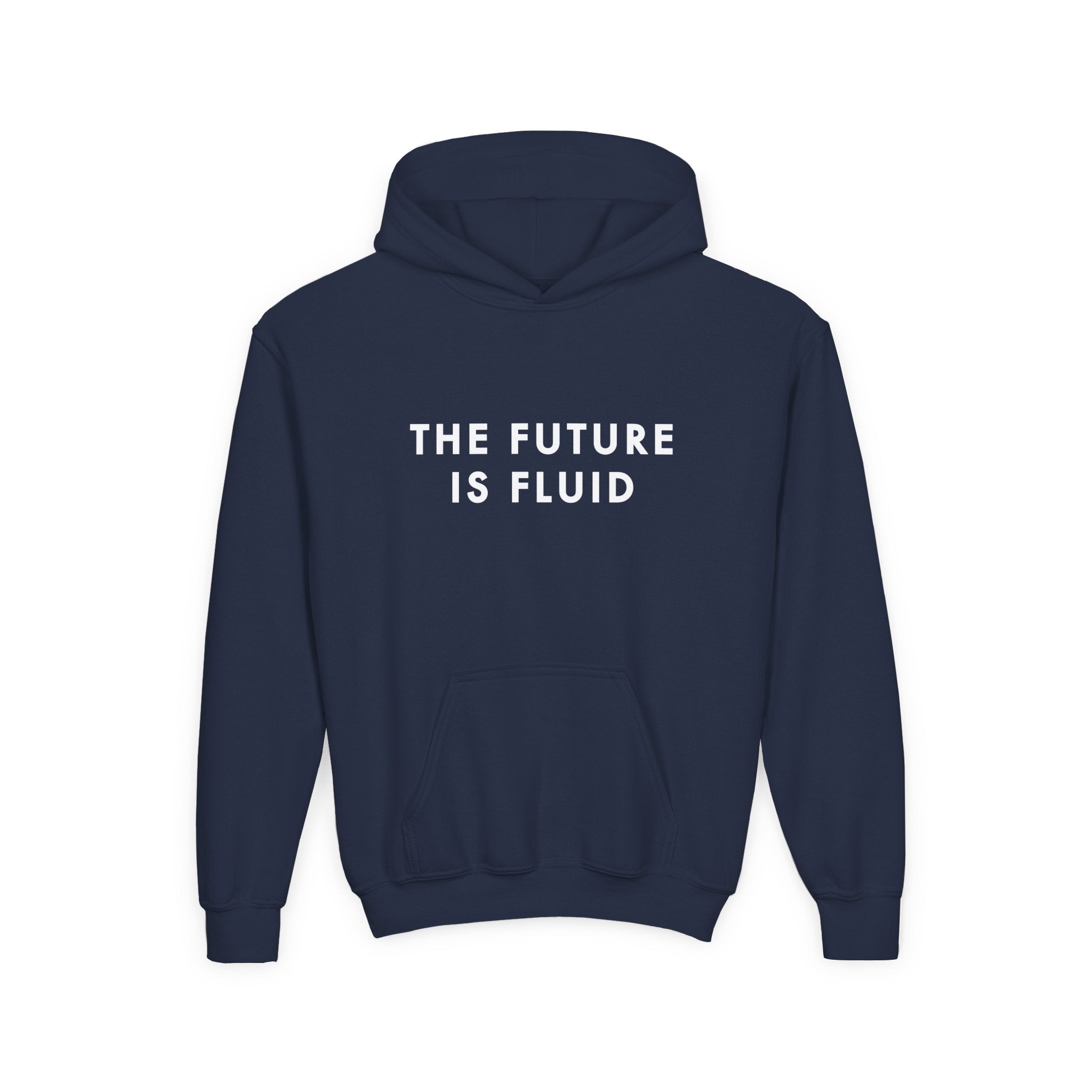 The Future Is Fluid — Youth Hoodie