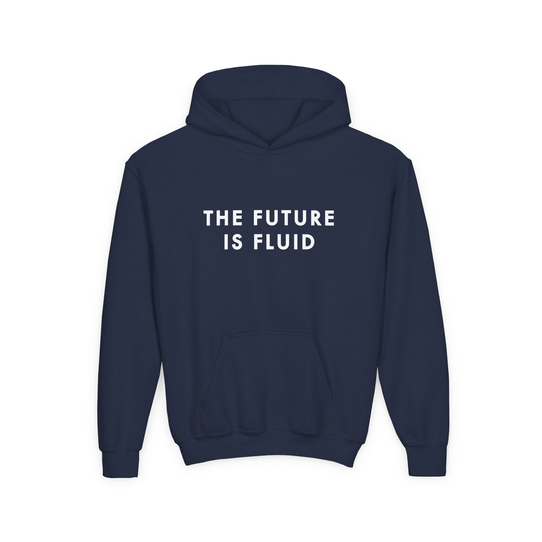 The Future Is Fluid — Youth Hoodie