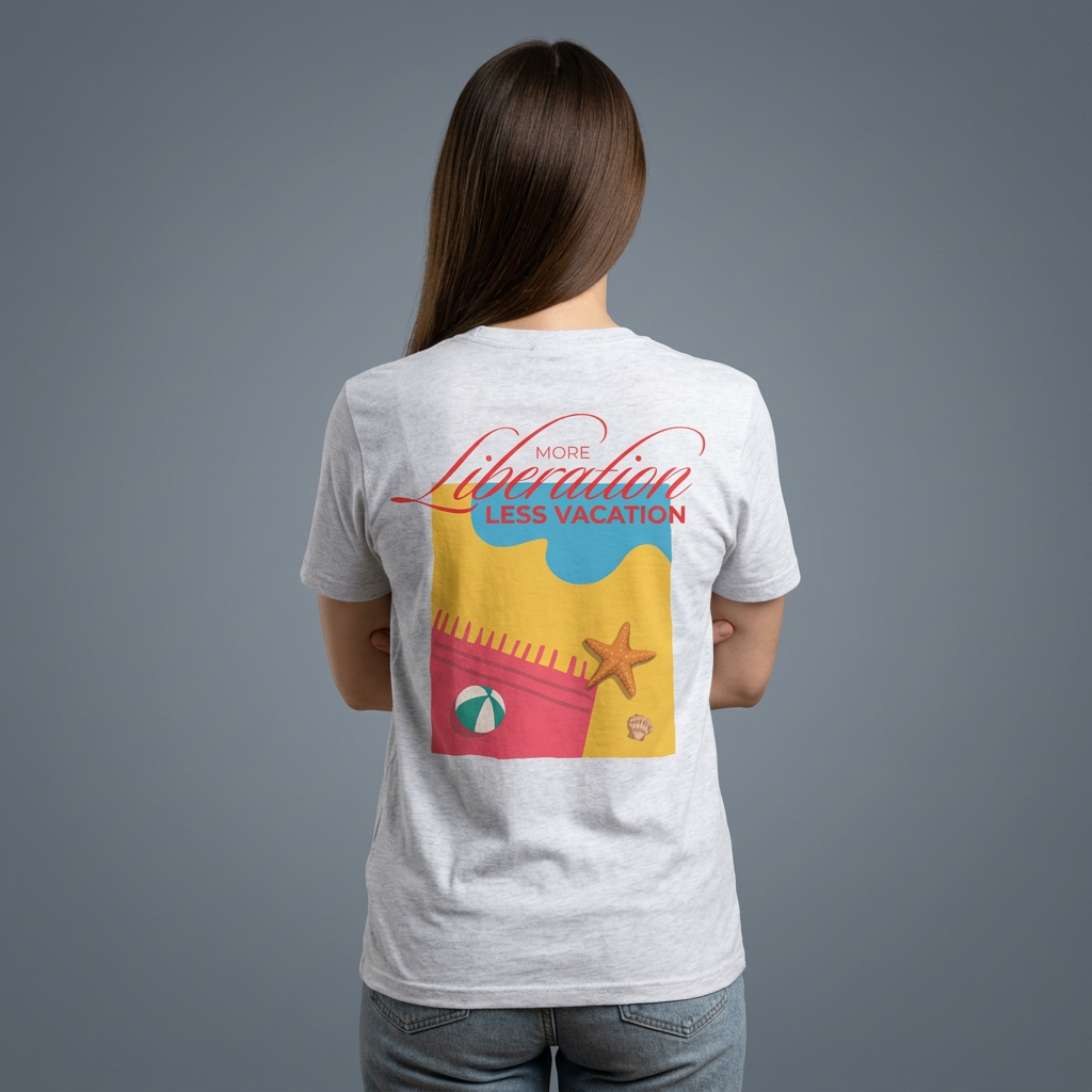 More Liberation, Less Vacation — Classic Tee