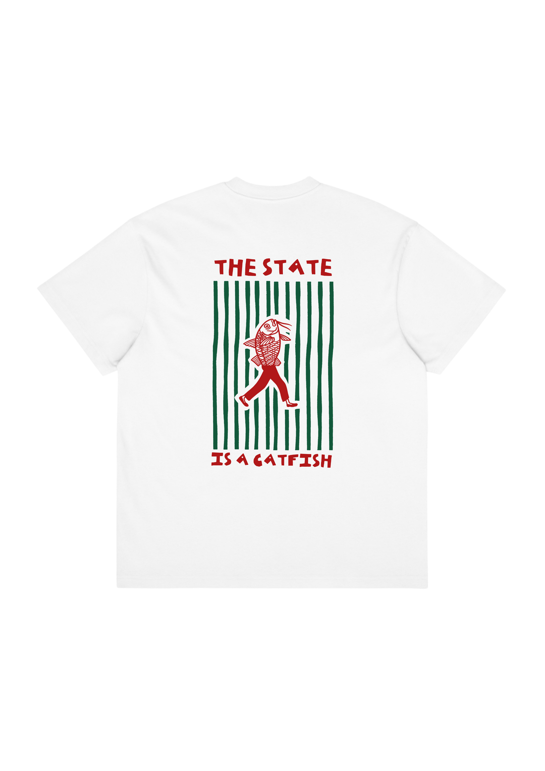 The State is a Catfish — Premium Box Tee