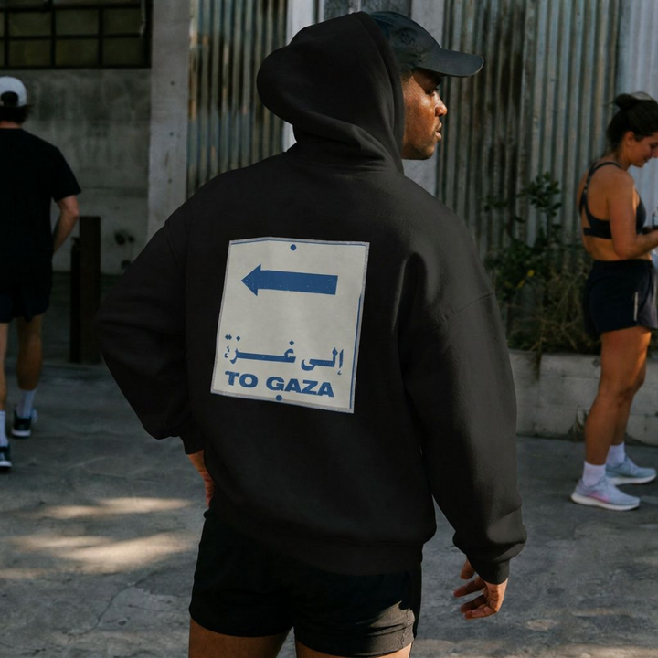 To Gaza - Graphic Hoodie