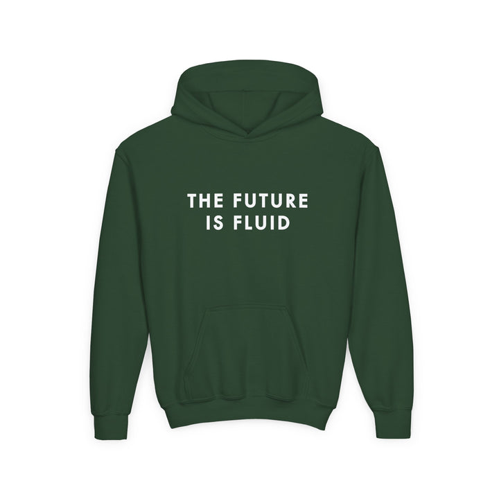 The Future Is Fluid — Youth Hoodie