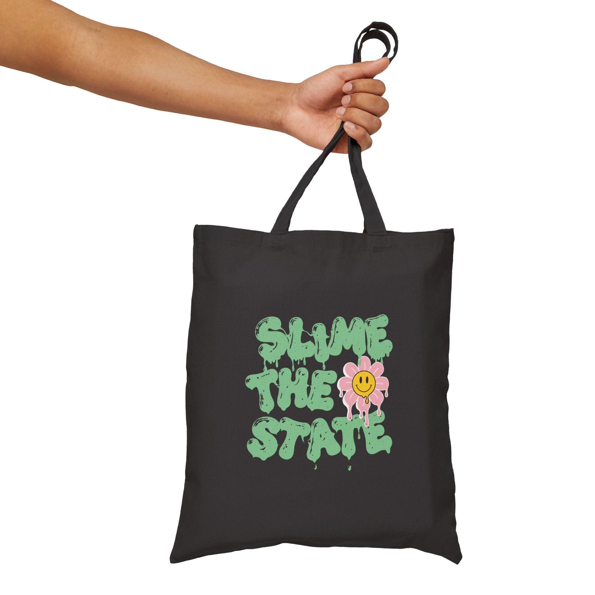 Slime the State — Canvas Tote Bag