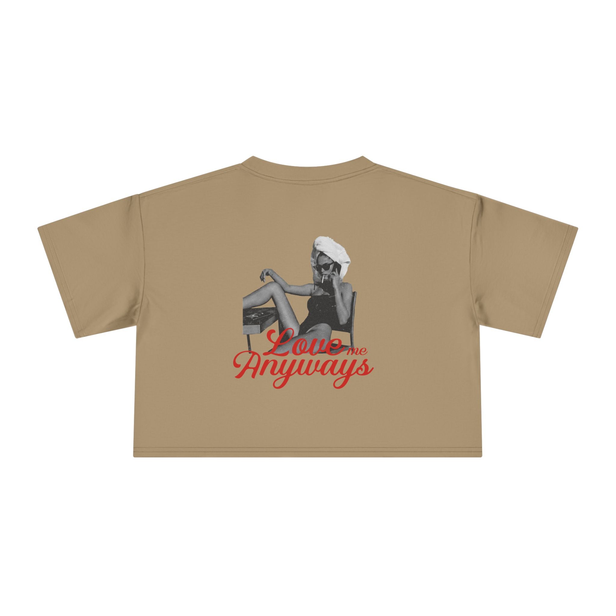 Love Me Anyways — Crop Tee
