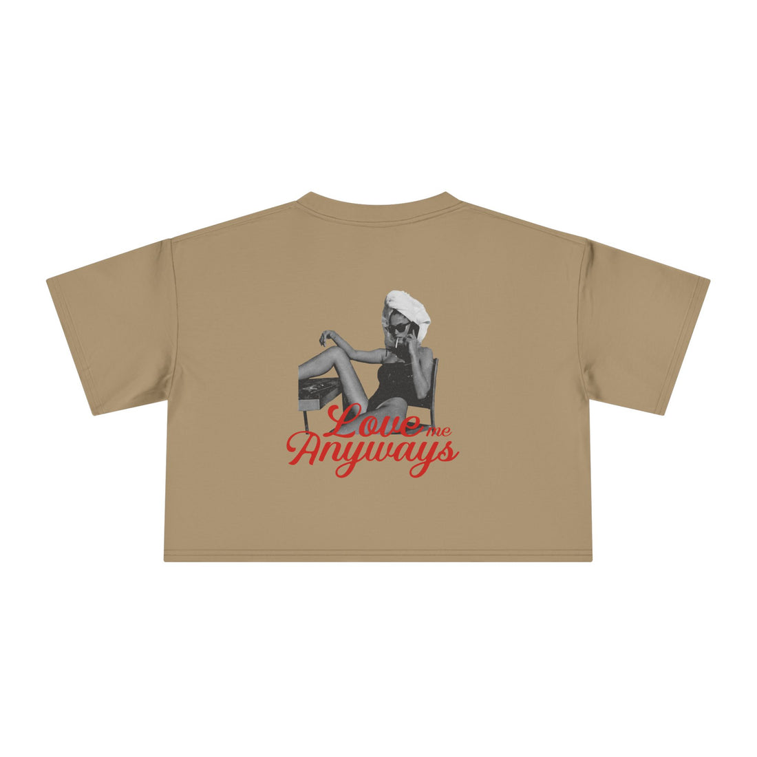 Love Me Anyways — Crop Tee