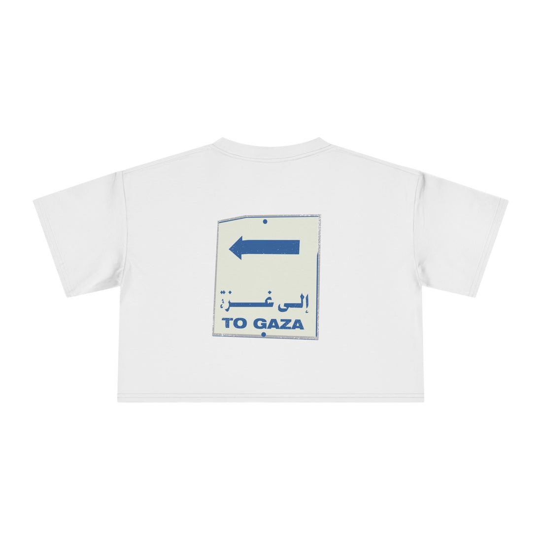 To Gaza — Crop Tee