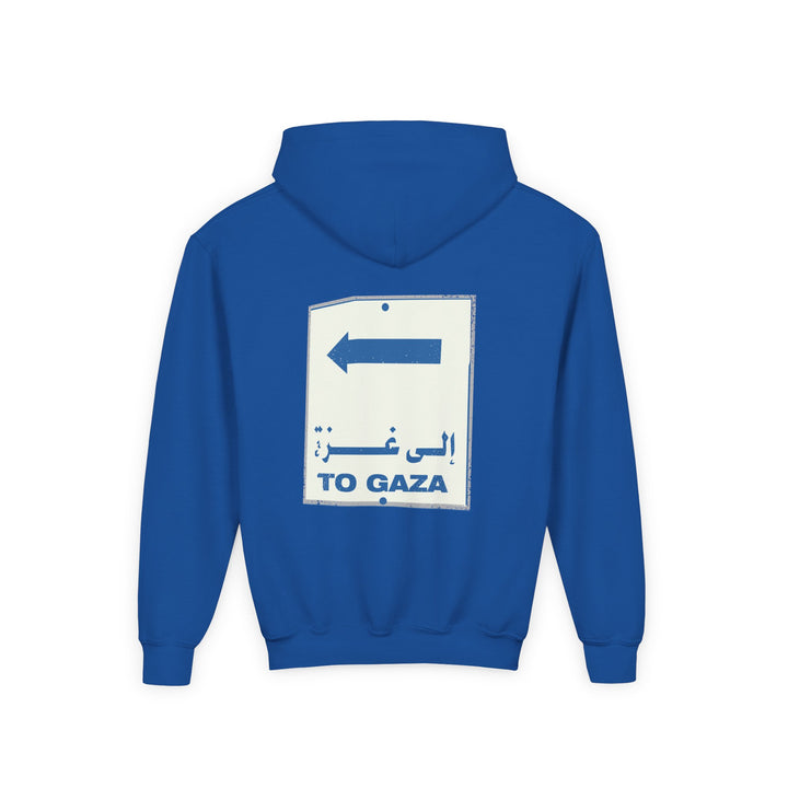 To Gaza — Youth Hoodie