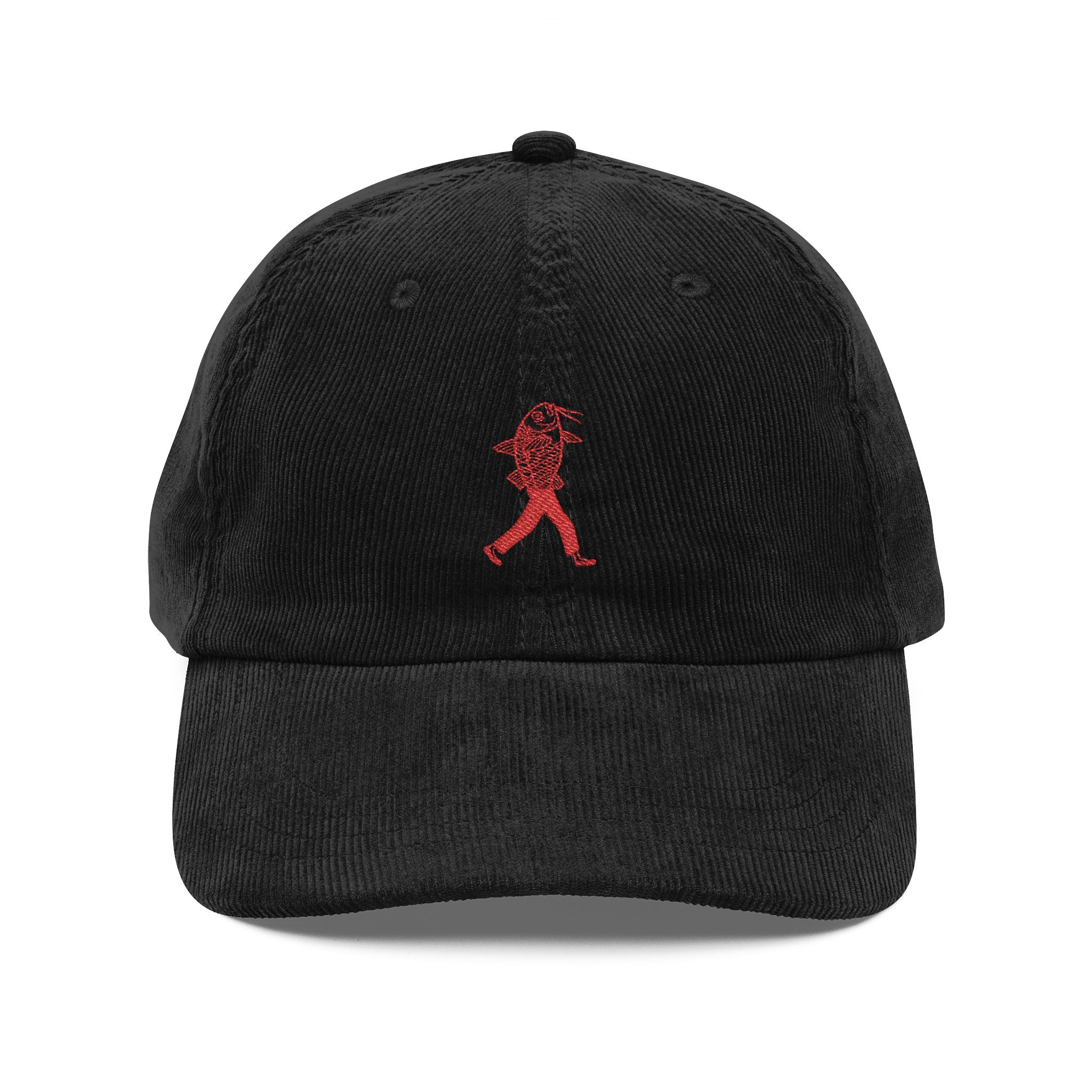 The State is a Catfish - Corduroy Embroidered Cap