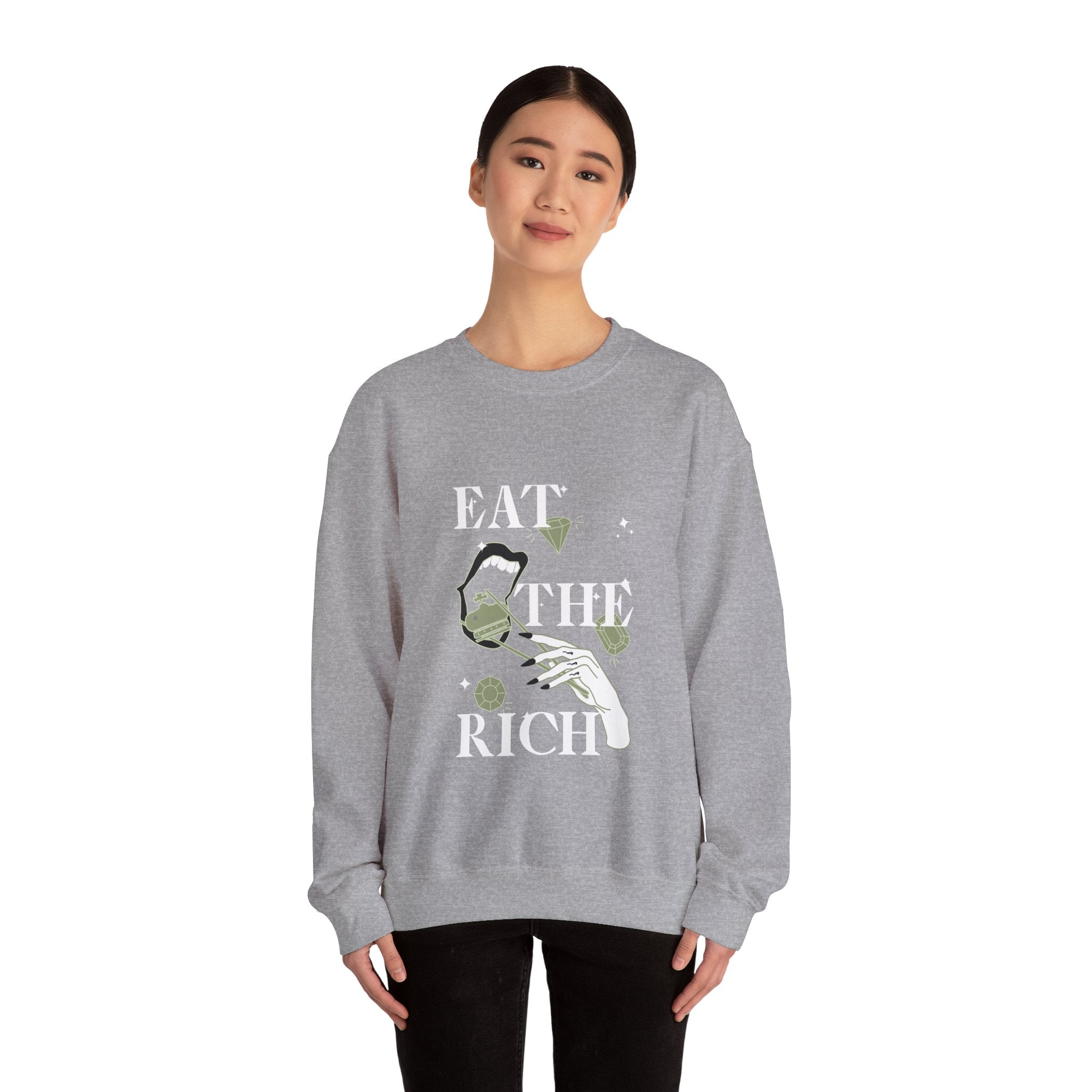 Eat The Rich – Crewneck Sweatshirt