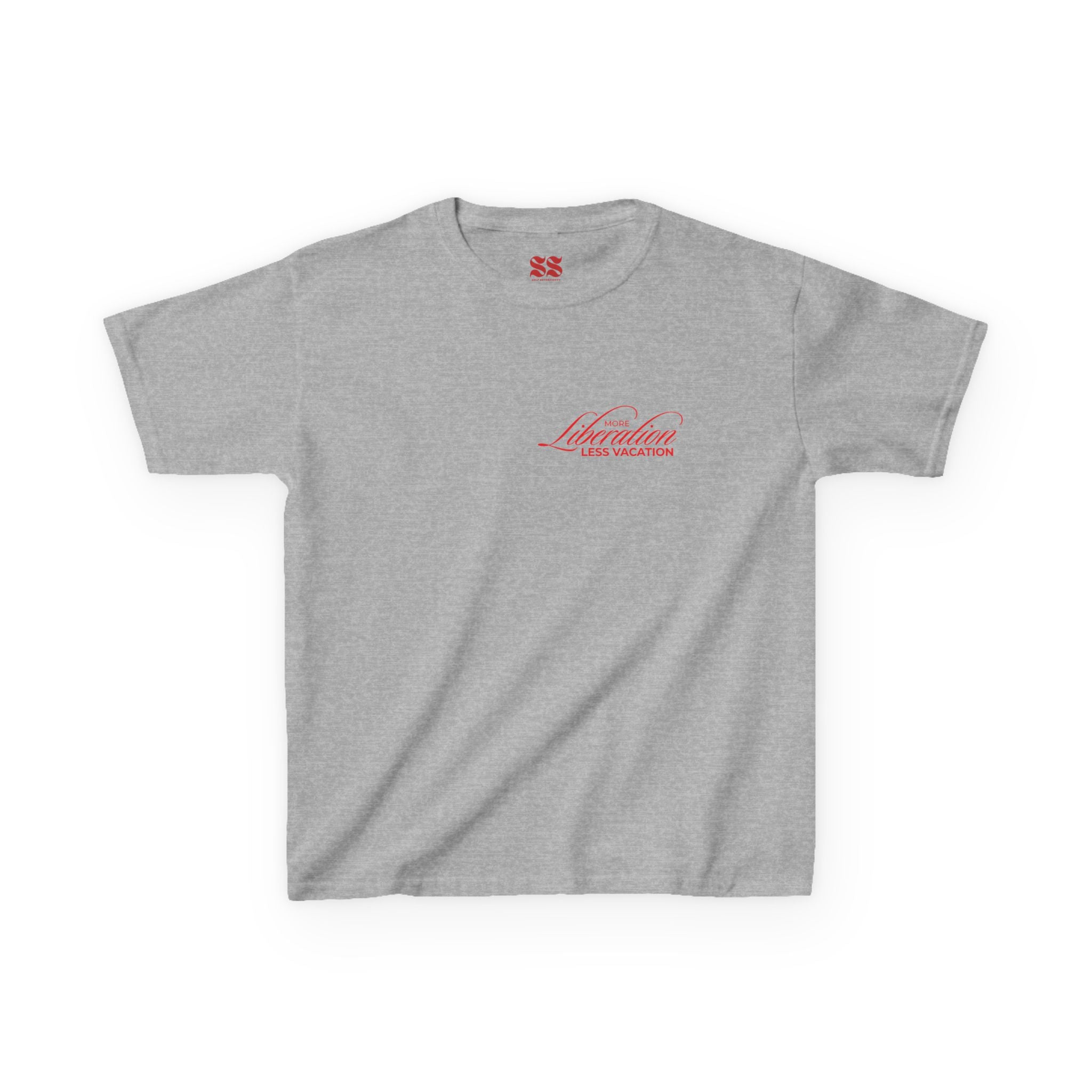 More Liberation, Less Vacation – Kids Graphic Tee