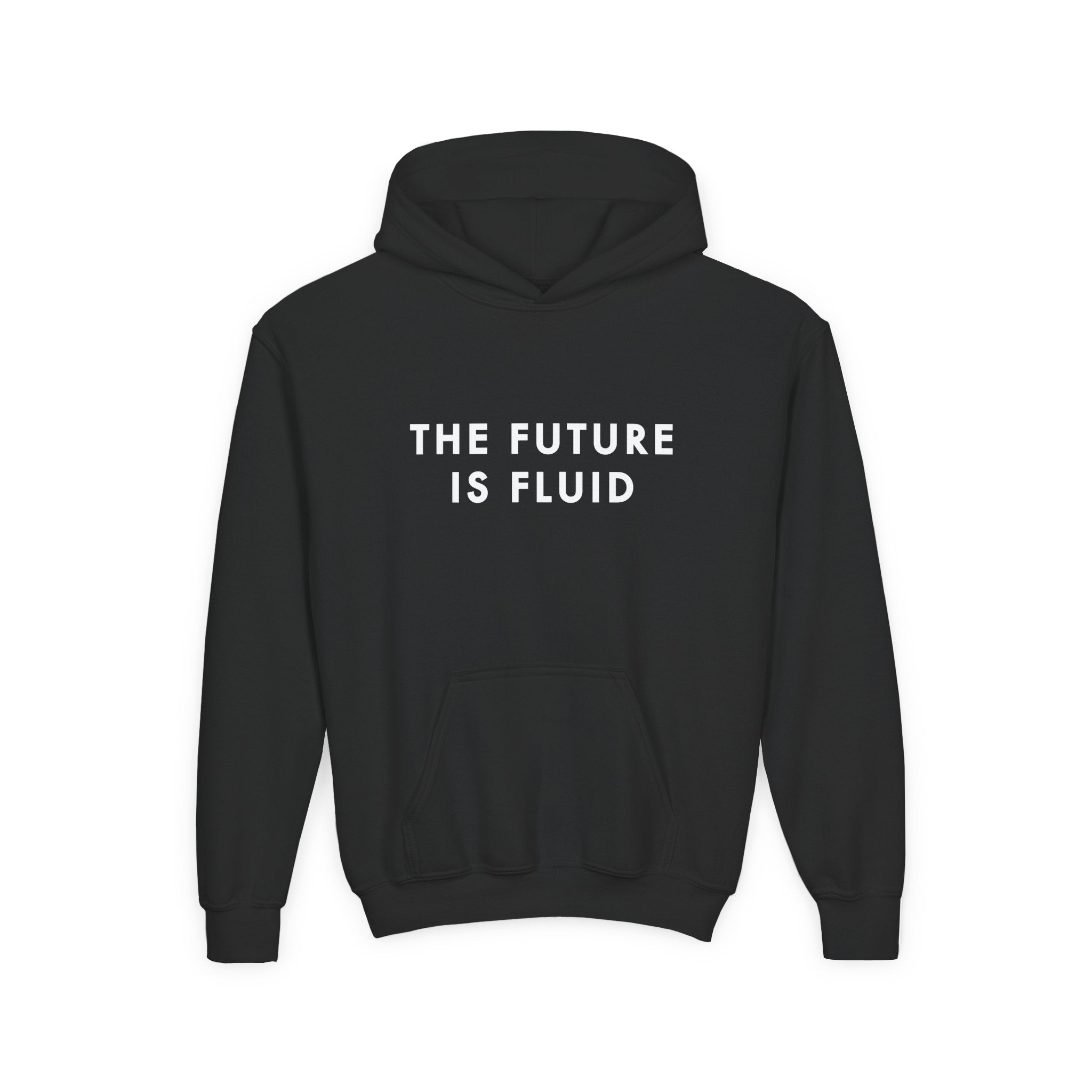 The Future Is Fluid — Youth Hoodie