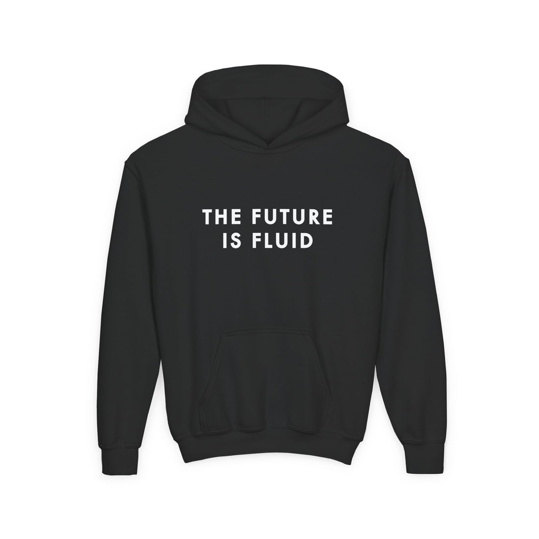 The Future Is Fluid — Youth Hoodie