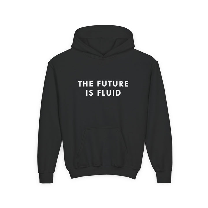 The Future Is Fluid — Youth Hoodie