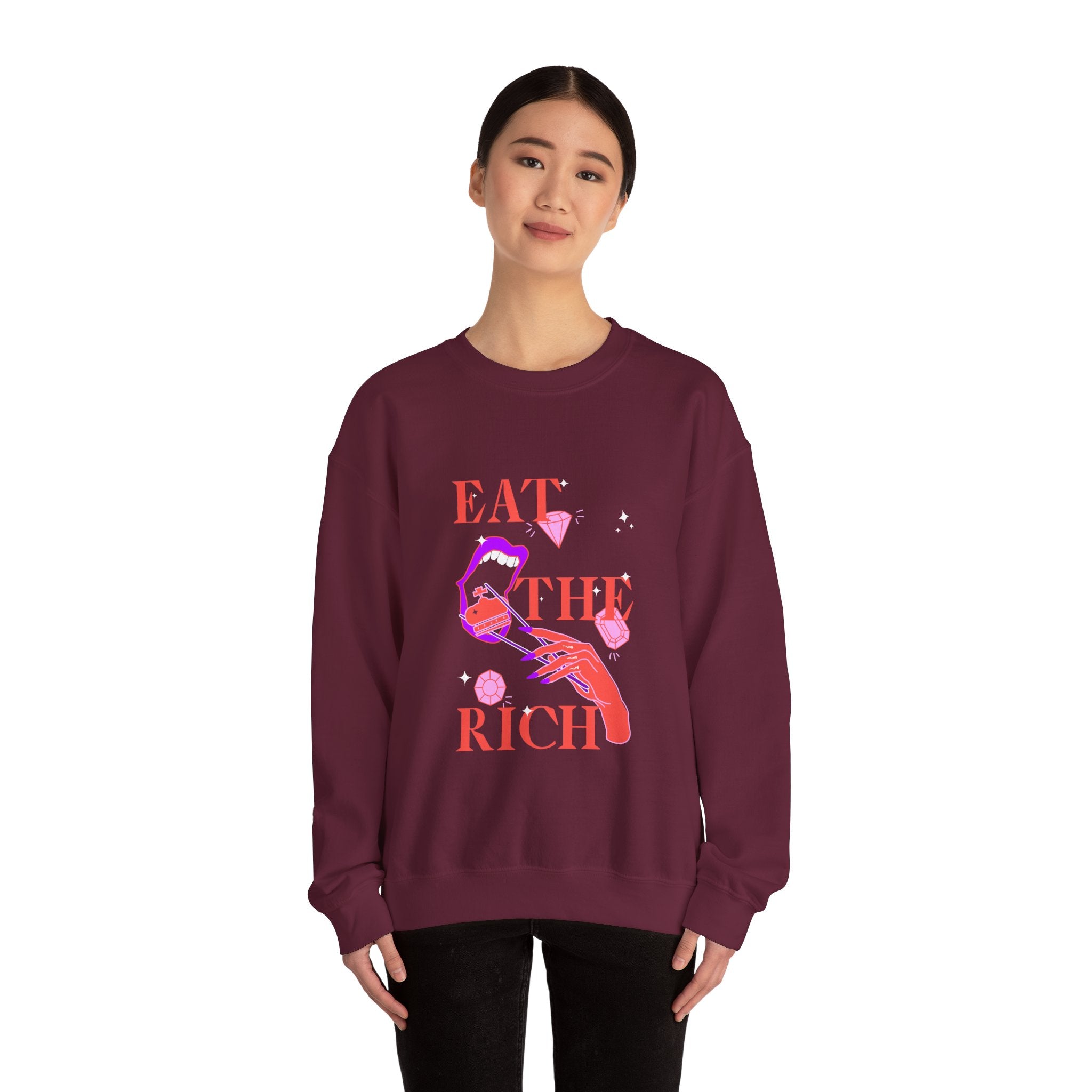 Eat The Rich – Crewneck Sweatshirt