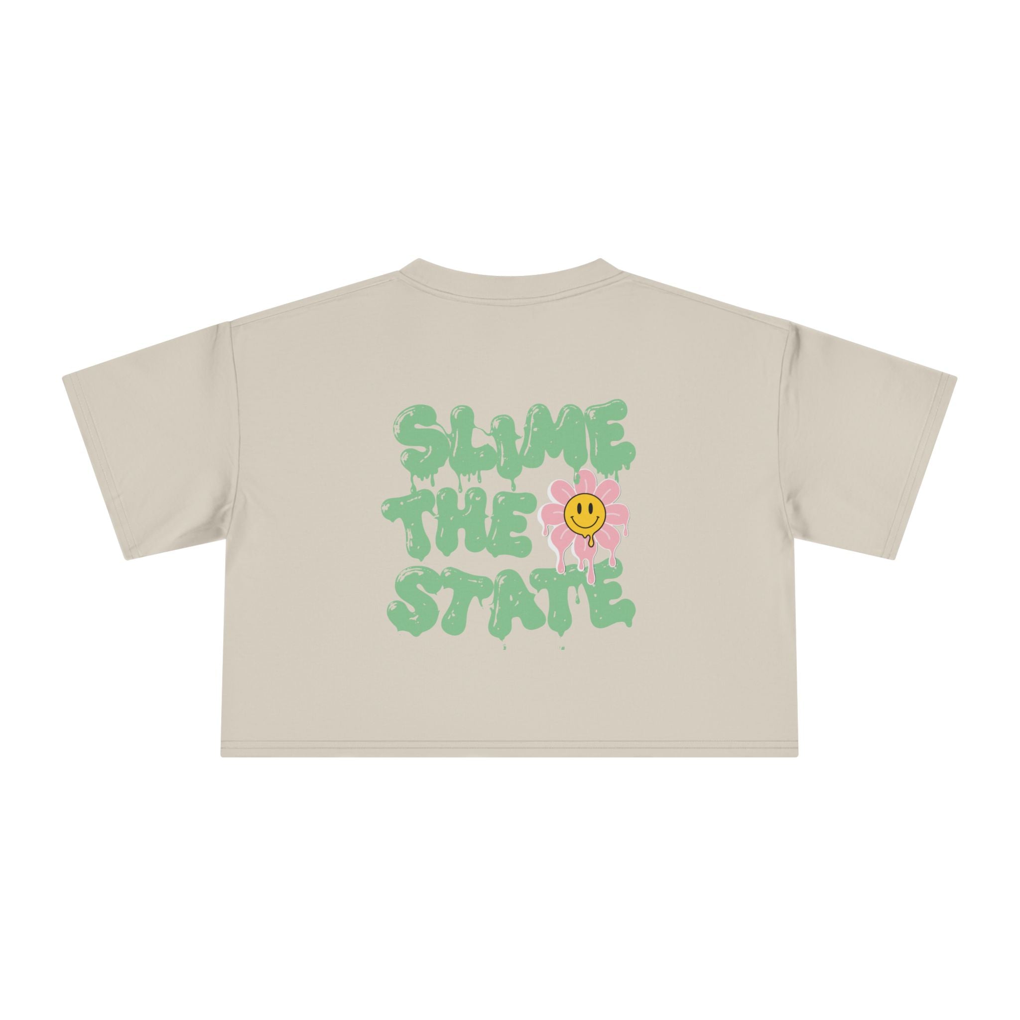 Slime the State — Crop Tee