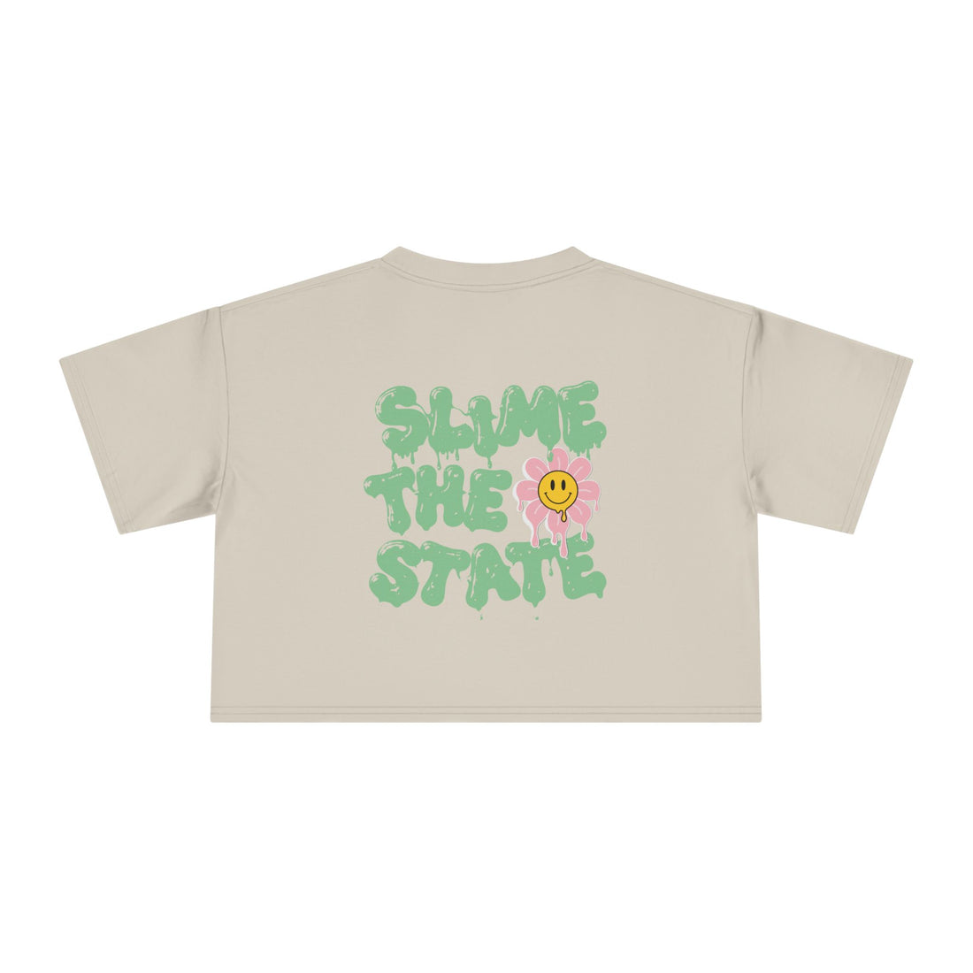 Slime the State — Crop Tee