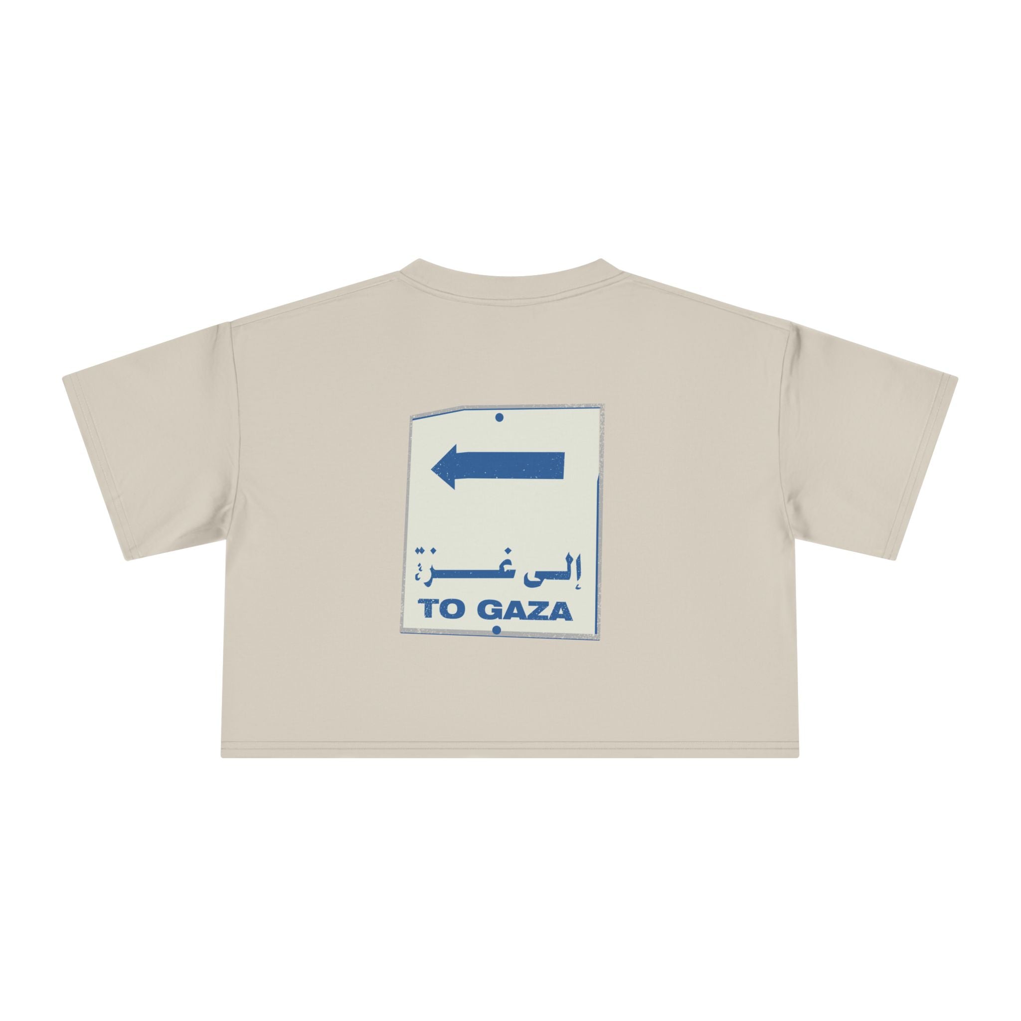 To Gaza — Crop Tee